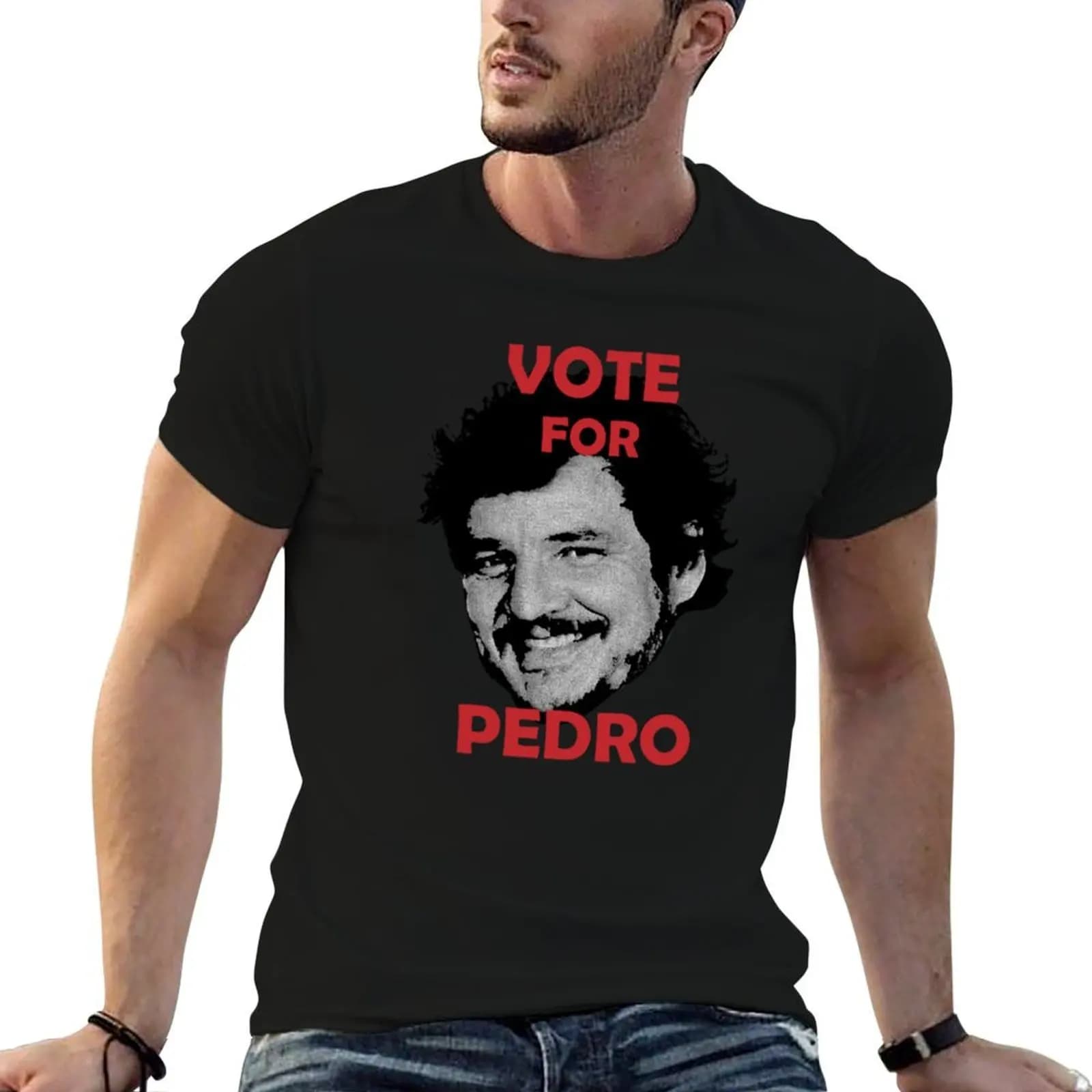 Pedro Pascal T-Shirt graphic t shirt vintage sports fans mens t shirts pack