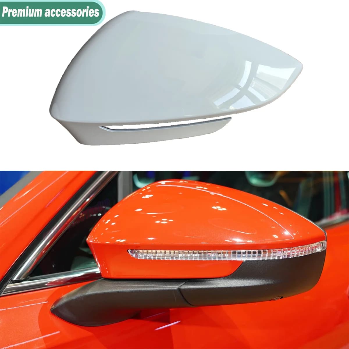 For VW ID4 ID6 ID5X ID4X Tiguan 2024 For Audi Q4 e-tron LHD Car Exterior Rearview Mirror With Blind Spot Assistant