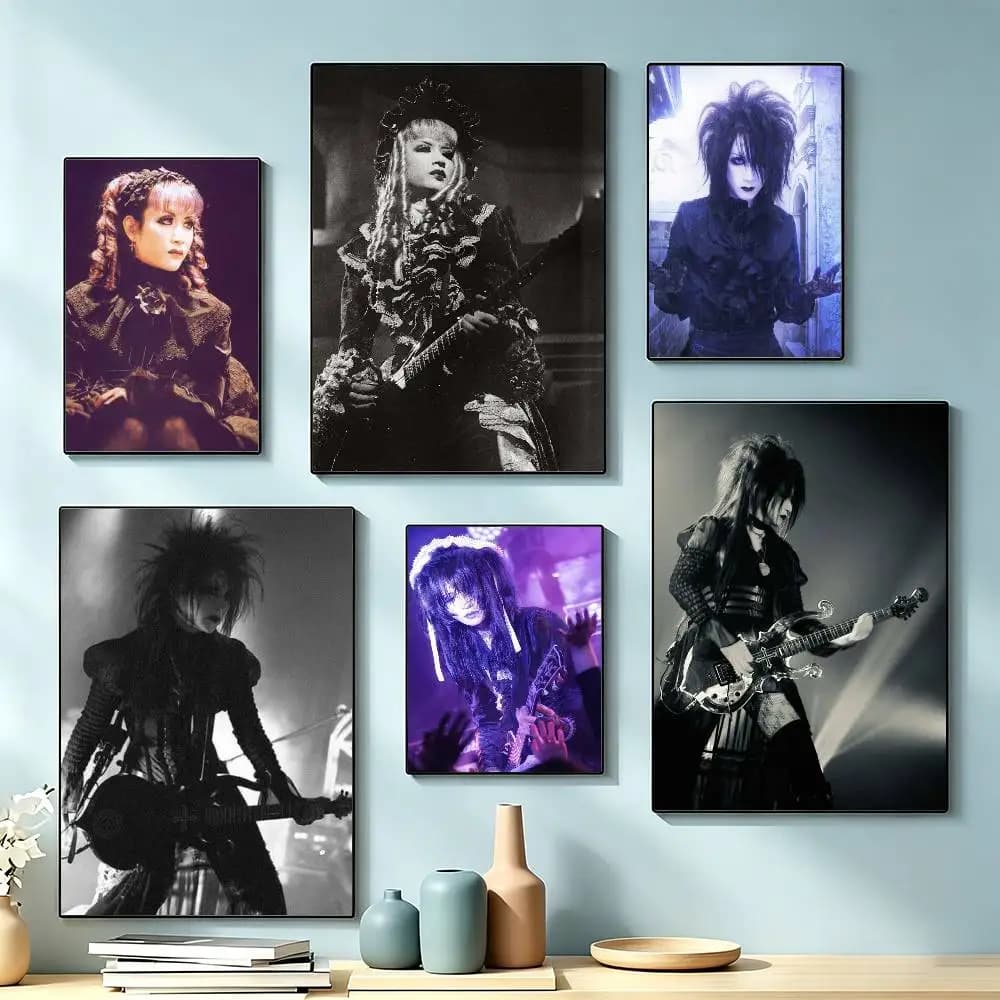 M-Mana Malice Gothic Mizer Poster High Quality Dorm Living Room Aesthetic Wall Decoration Painting Stickers Gift