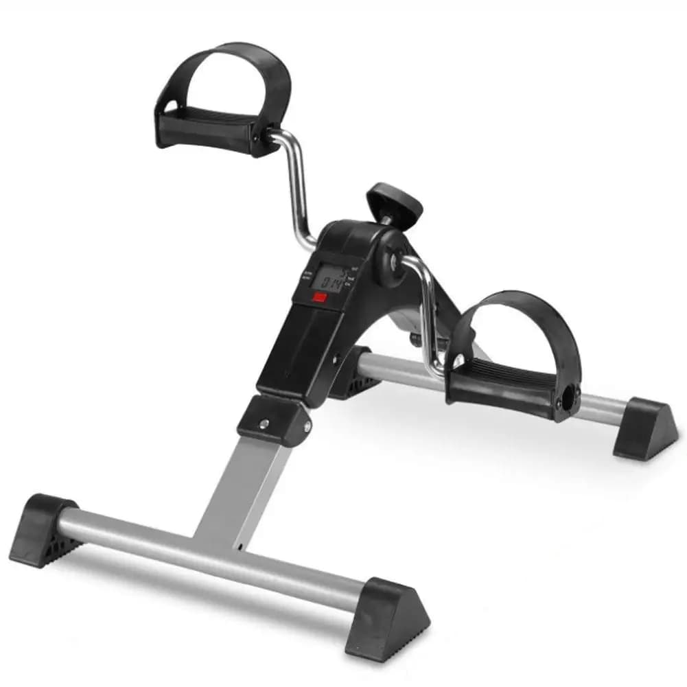 Mini Exercise Bike Under Desk Bike Pedal Exerciser Portable Foot Cycle Arm Leg Peddler Machine