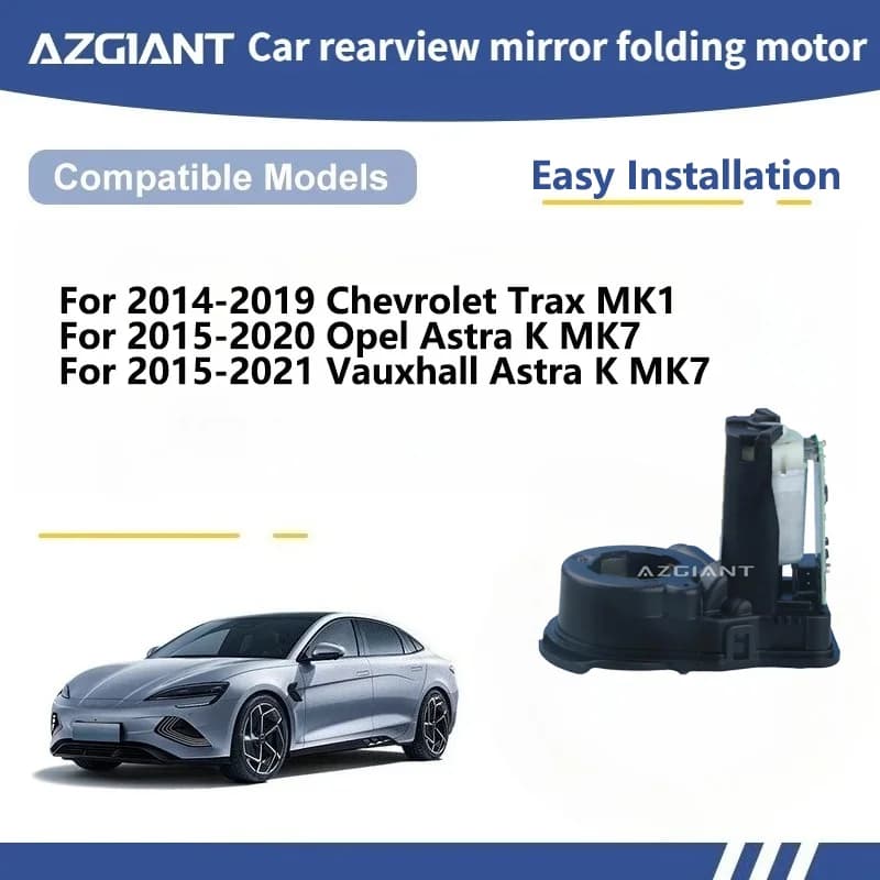 AZGIANT For Chevrolet Trax MK1/Opel Astra K MK7/Vauxhall Astra K MK7 Rearview Mirror Folding Motor Actuator accessoires voiture
