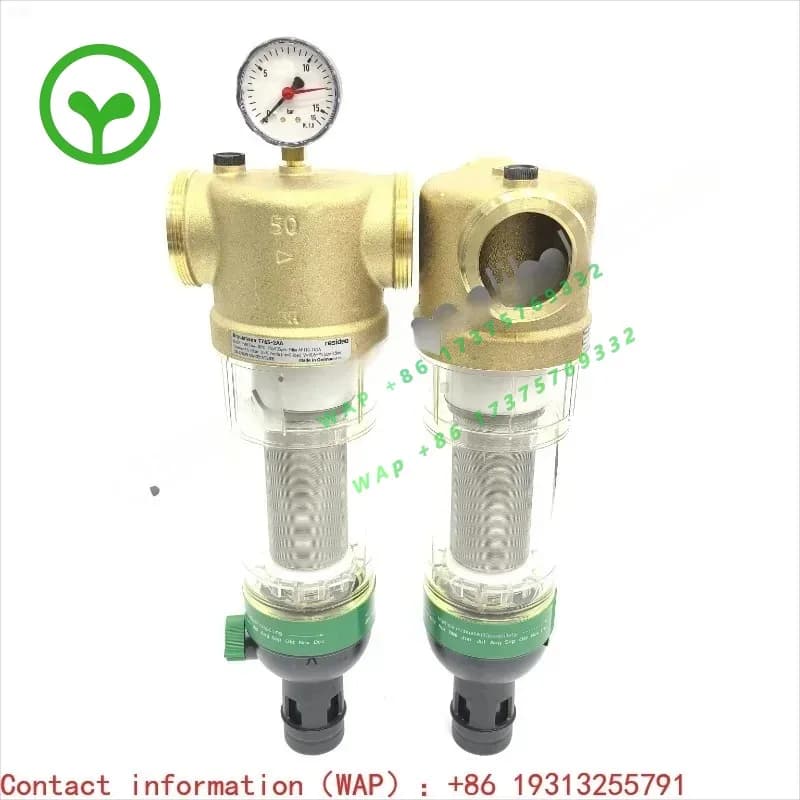 High Quality Resideo filter F76S reverse rinsing filters Resideo filter Braukmann  F76S F76S-2AA