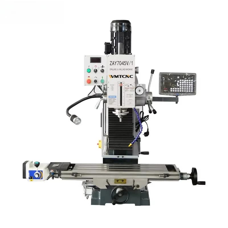 Mini Milling and Drilling Machine ZAY7045V/1 Manual Benchtop Variable Speed Drilling Milling Machine for Sale