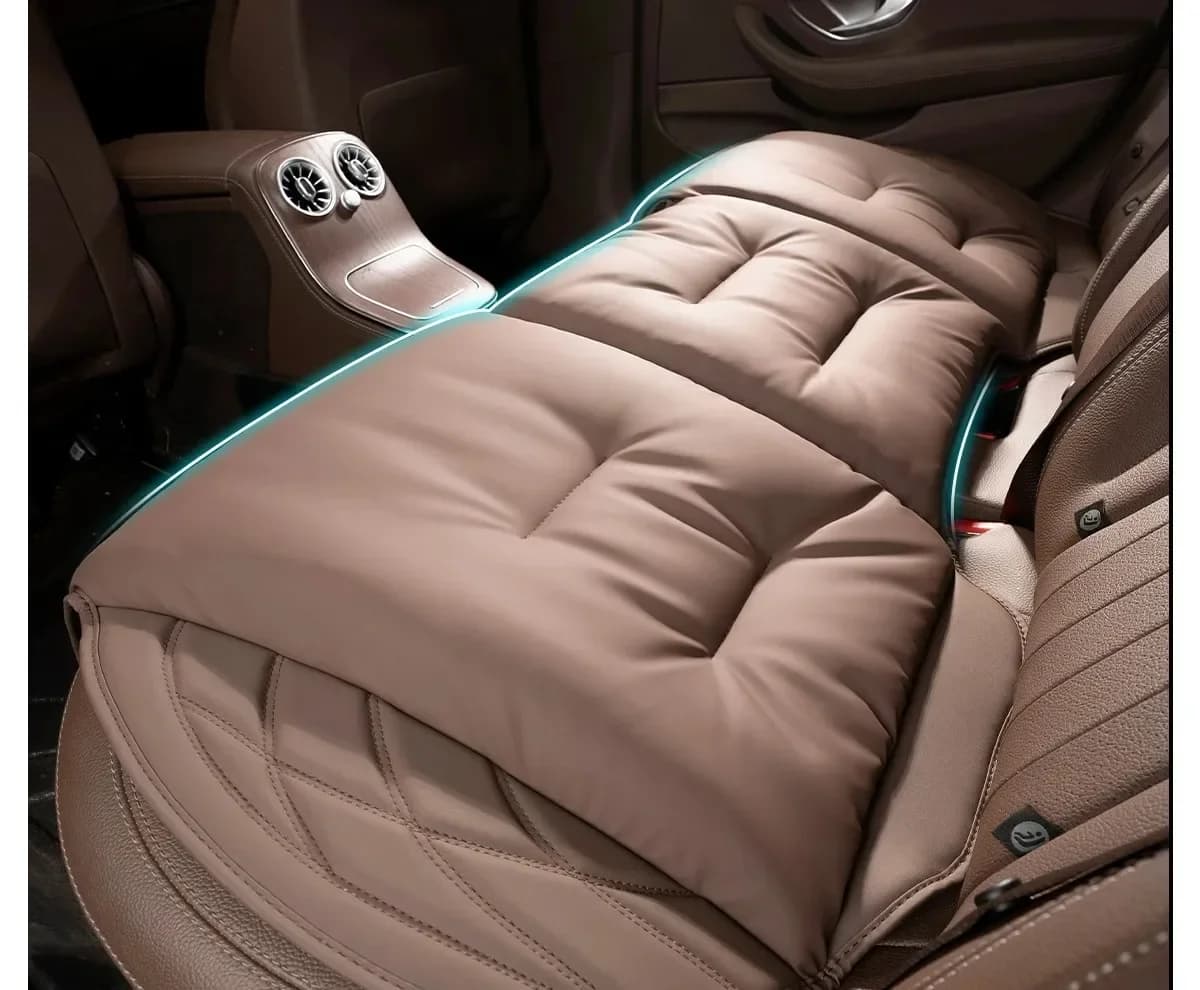 NAPPA Leather  Cushion Car  Legs Support Extension Soft  Cover For Xpeng /BYD/ Chery/Geely  protection pad
