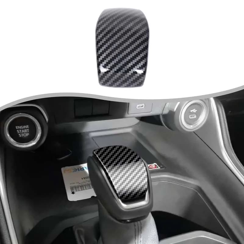 Gear Shift Knob Trim Sticker Car Gadgets For Toyota GrandHighlander AS10 2024-2026 Highlander XU70 2022-2026 RAV4 XA50 2019-2026