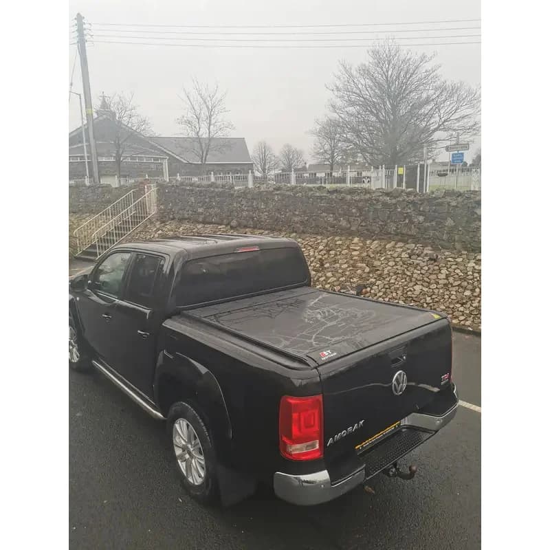 Aluminum Hard Retrac Pickup Truck Bed Cover  Ranger Electric Tonneau Cover For Dmax