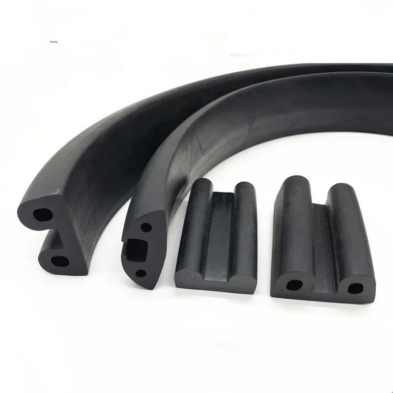 Marine Anti-collision Rubber Strip U-shaped Fender Rubber Strip D-shaped Anti-collision Strip