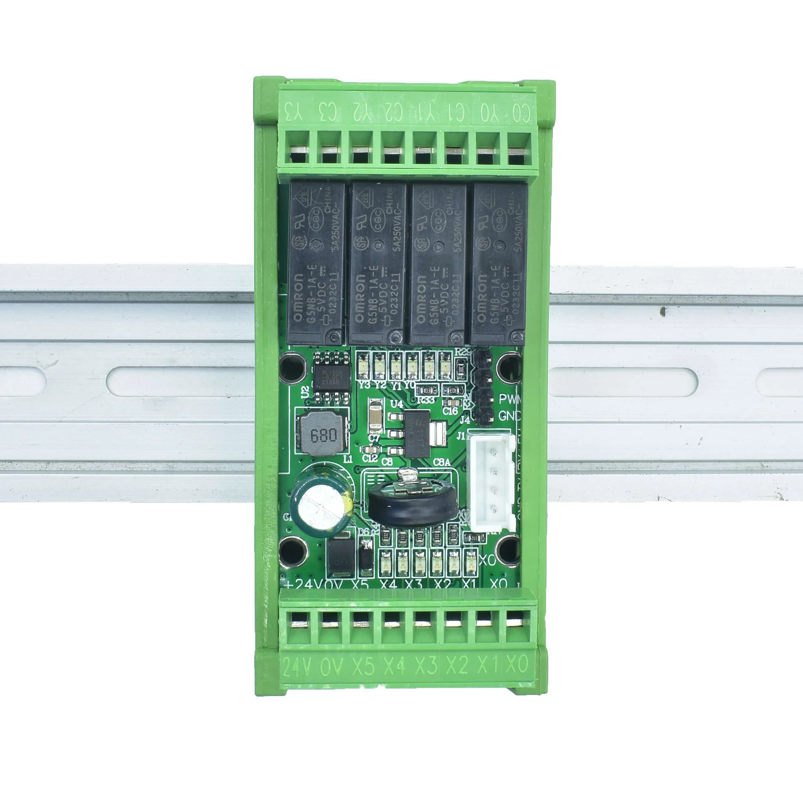 FX2N-20MR-232 5A DC24V Power PLC Board With Shell Relay Output Module 12 In 8 Out High-Speed Counting Analog Input 2AD 0-10V