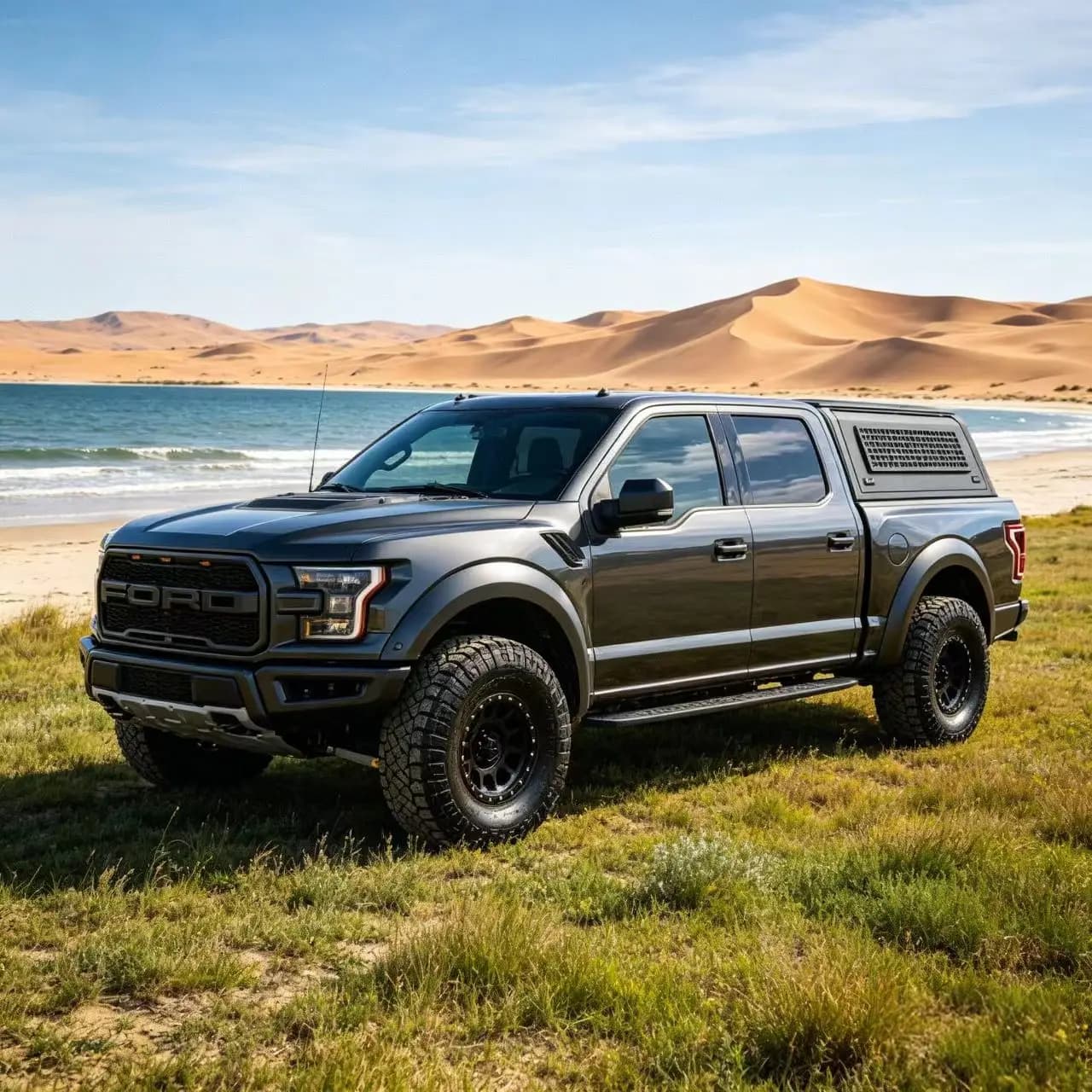 Smartcap Pickup Hardtop for Ford's Ranger 12+, Various Styles Match, Sturdy Durable Truck Bed Canopy