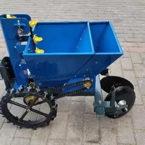 Handheld Single Furrow Potato Planter Small Manual Single Row Seeder with Core Engine for Tractor for Planting Potatoes