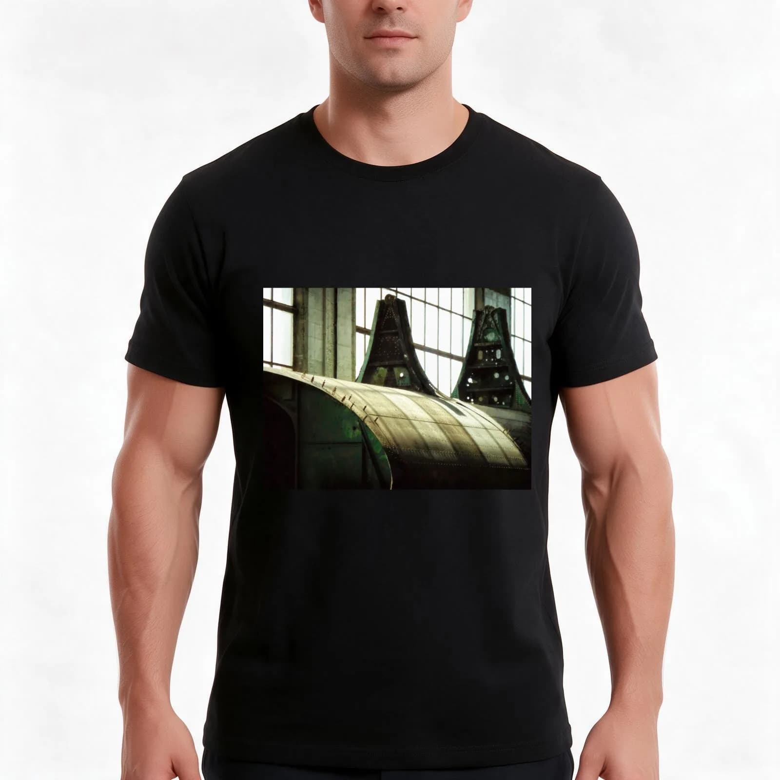Rebuilding the Machine T-Shirt, Summer Casual Cotton Tee, Oversized Streetwear Tops, Vintage Graphic Print, Unisex Men Women