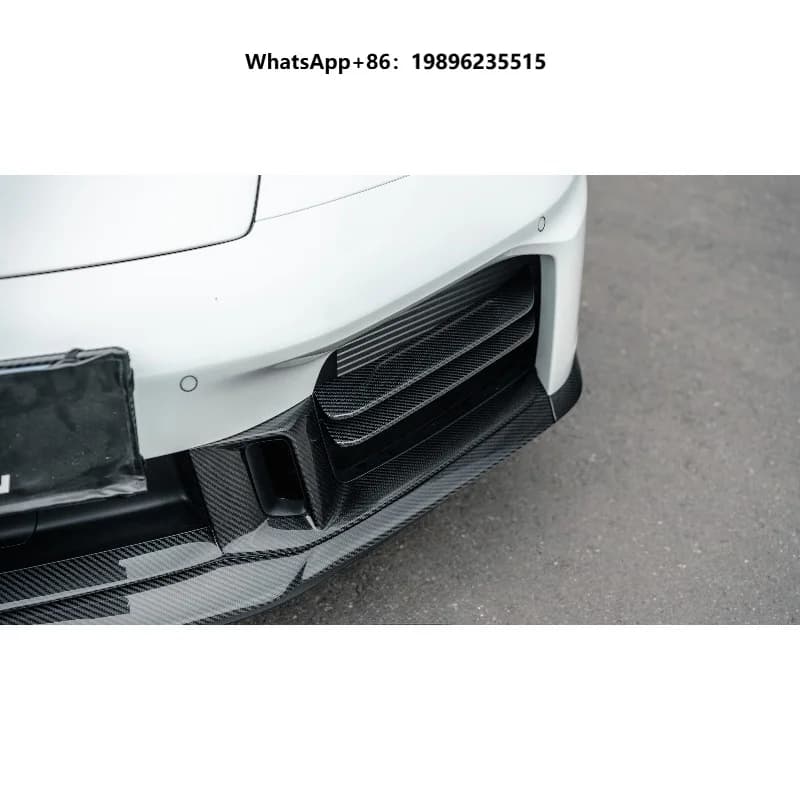 Modified Parts 992.2 Dry Carbon Fiber Front Skirt Automotive Decorative Wind Knife Modified Parts