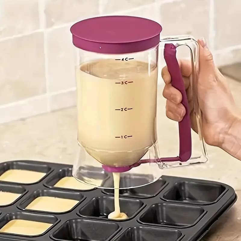 Cup cake special batter dispenser household batter handheld funnel dispenser