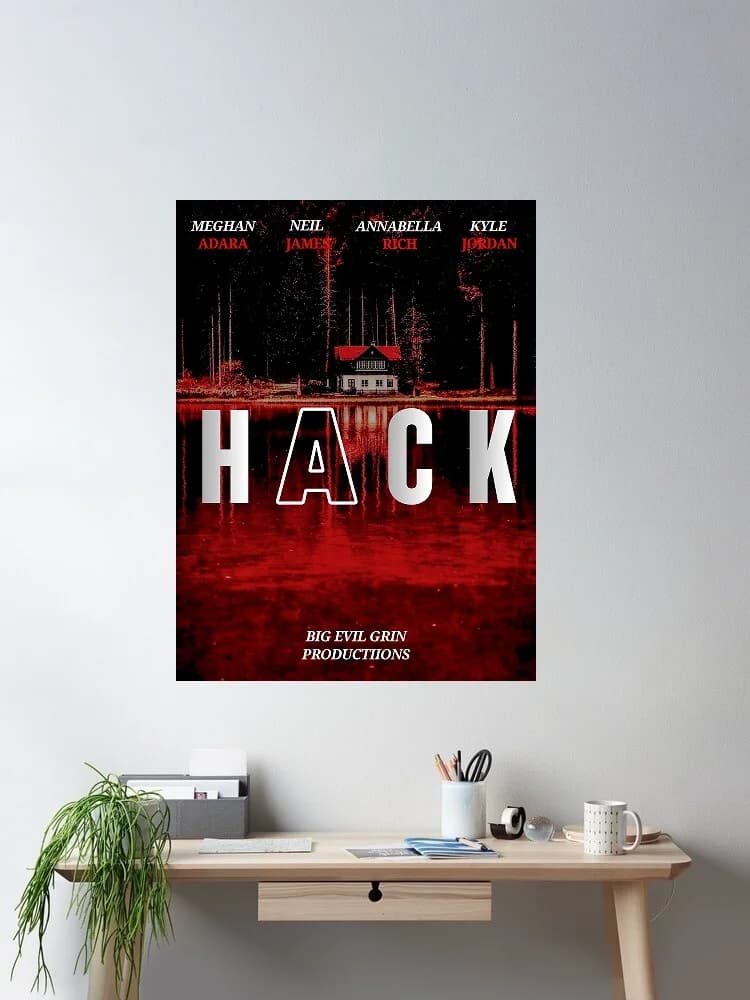Hack (2026) Movie, Print Art Canvas Poster,Living Room , Home Wall Decor Picture