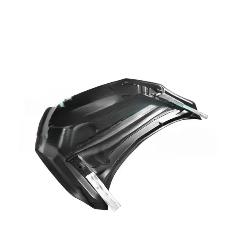 High Quality 3K Twill Weave Black Carbon Fiber Engine Hood Bonnet With Fixing Clips Fit 10th Gen 2016-2017 Aftermarket Car Styli