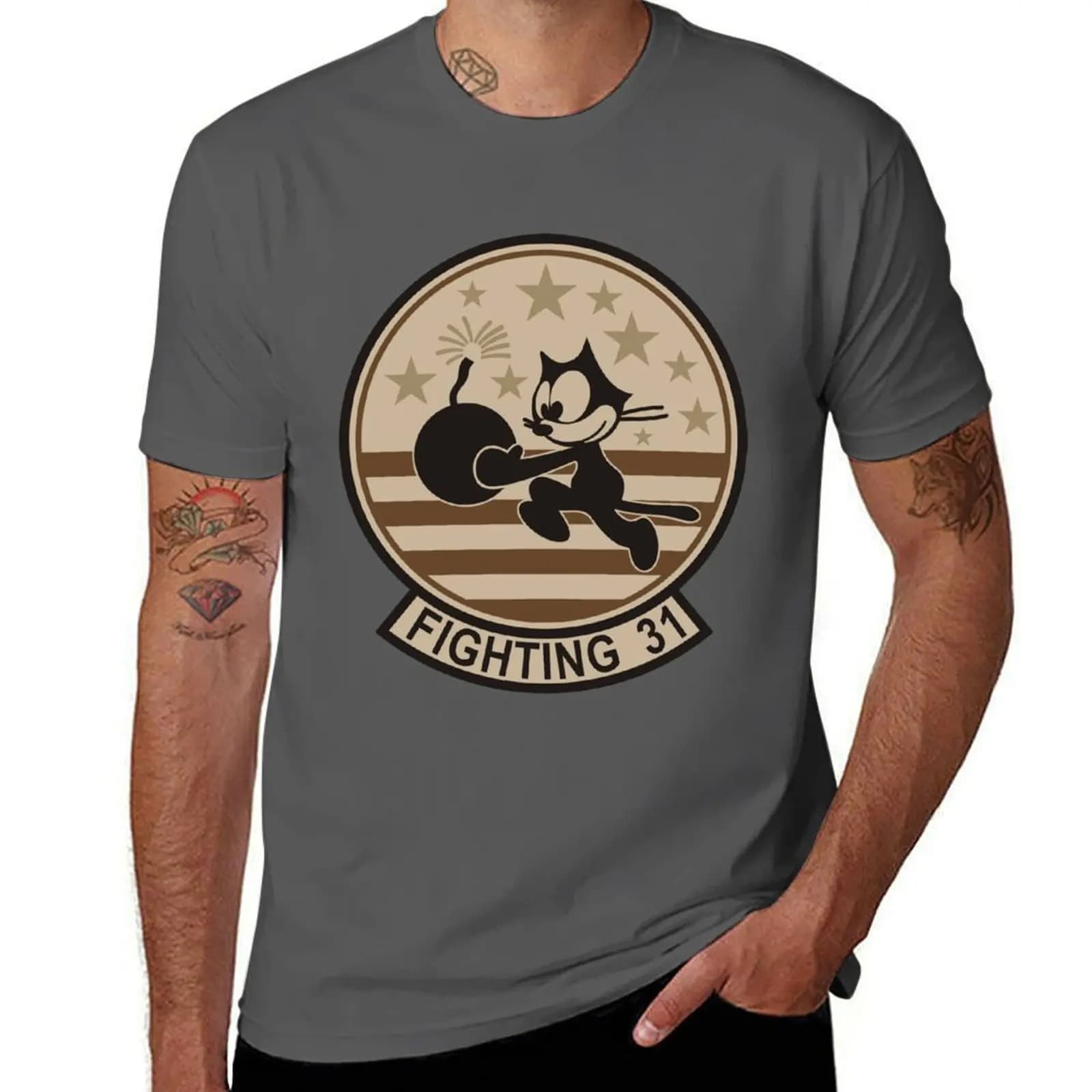 Tomcat VF-31 Tomcatters T-Shirt vintage anime shirt new gifts and t-shirts mens graphic t-shirts anime