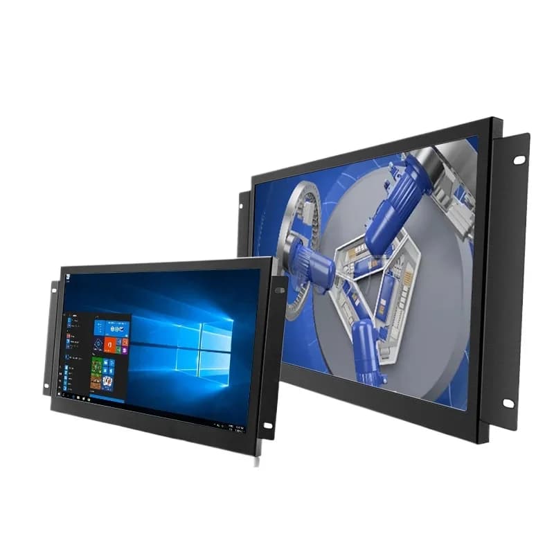 Industrial display Embedded 7-23.6-inch resistive screen Open, wall-mounted touch screen Industrial control display