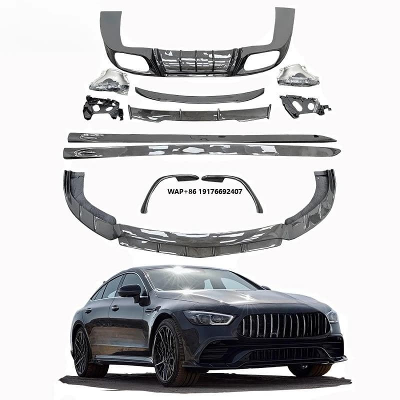 Suitable for  GT40 GT50 GT53 Upgraded Carbon Fiber Body Kit Front Lip air Vents Rear Diffuser