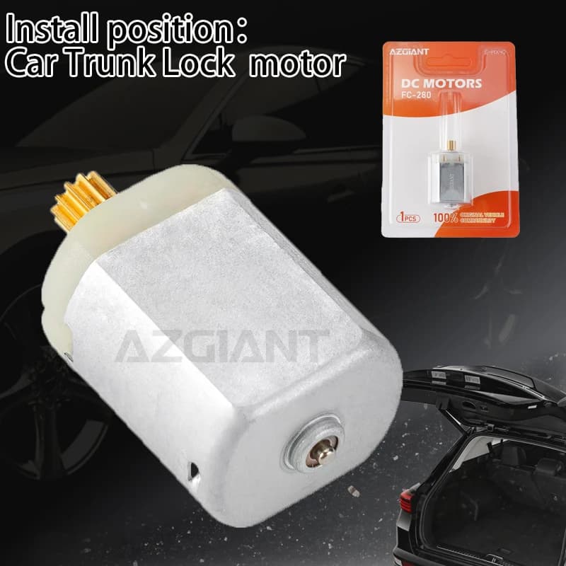 AZGIANT FC-280SC-20130 Car Trunk Latch Release Door Lock 12V 11T gear motor For BMW i8 M2 F87 I3 I01 exclusive tool 51249802312