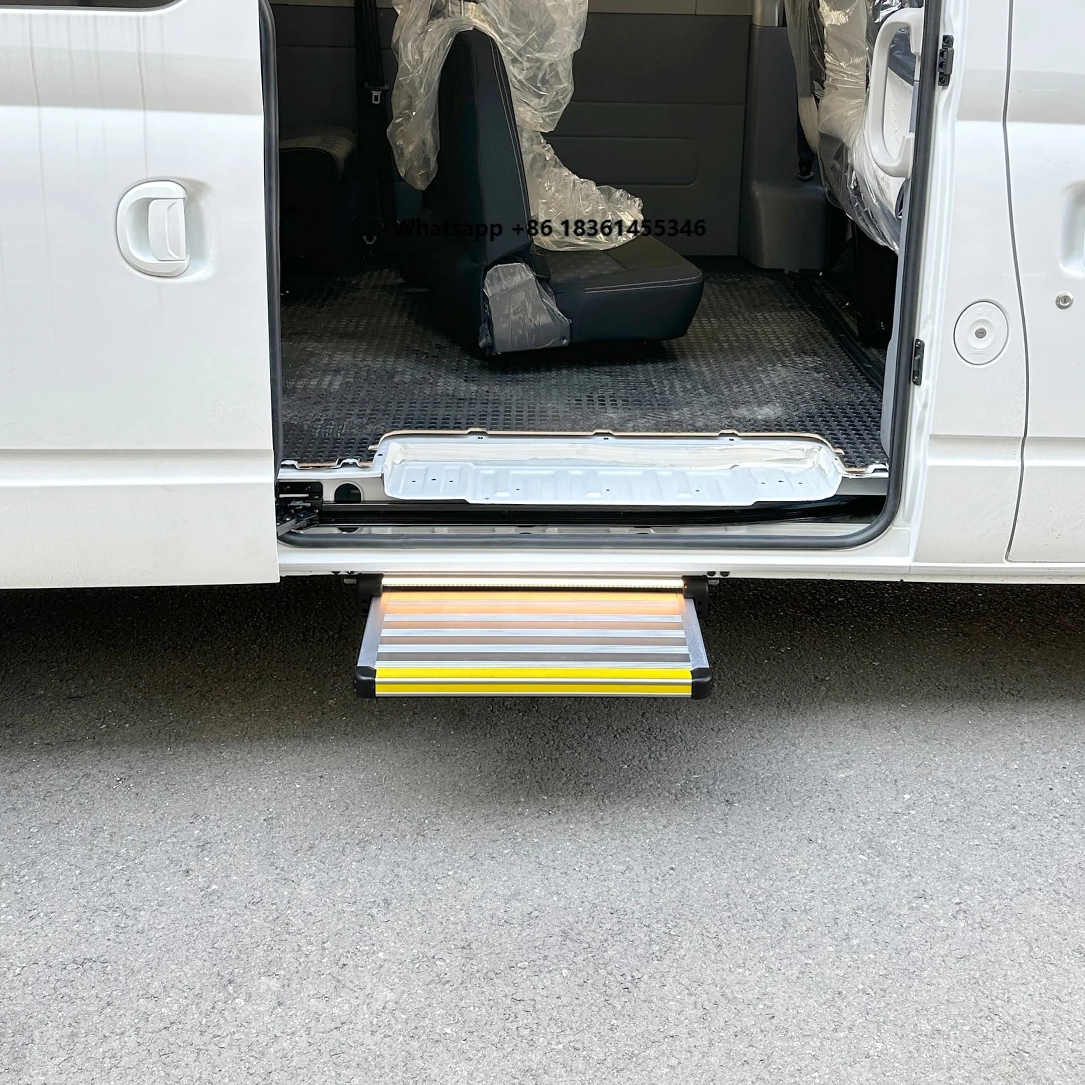 Universal Aluminum Flooring 600*300mm New Electric Auto Foot Step Pedals for Bus and Car Accessories