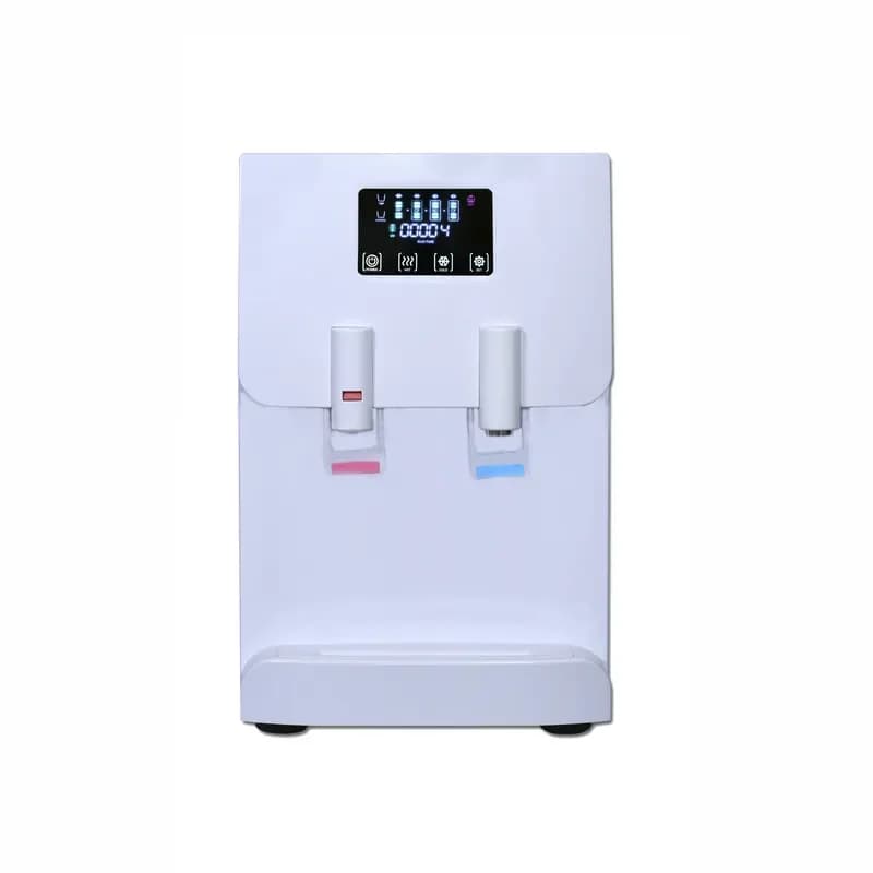 LED Water Dispenser with Purification Filter System for Desktop Use for Home Office Small Spaces