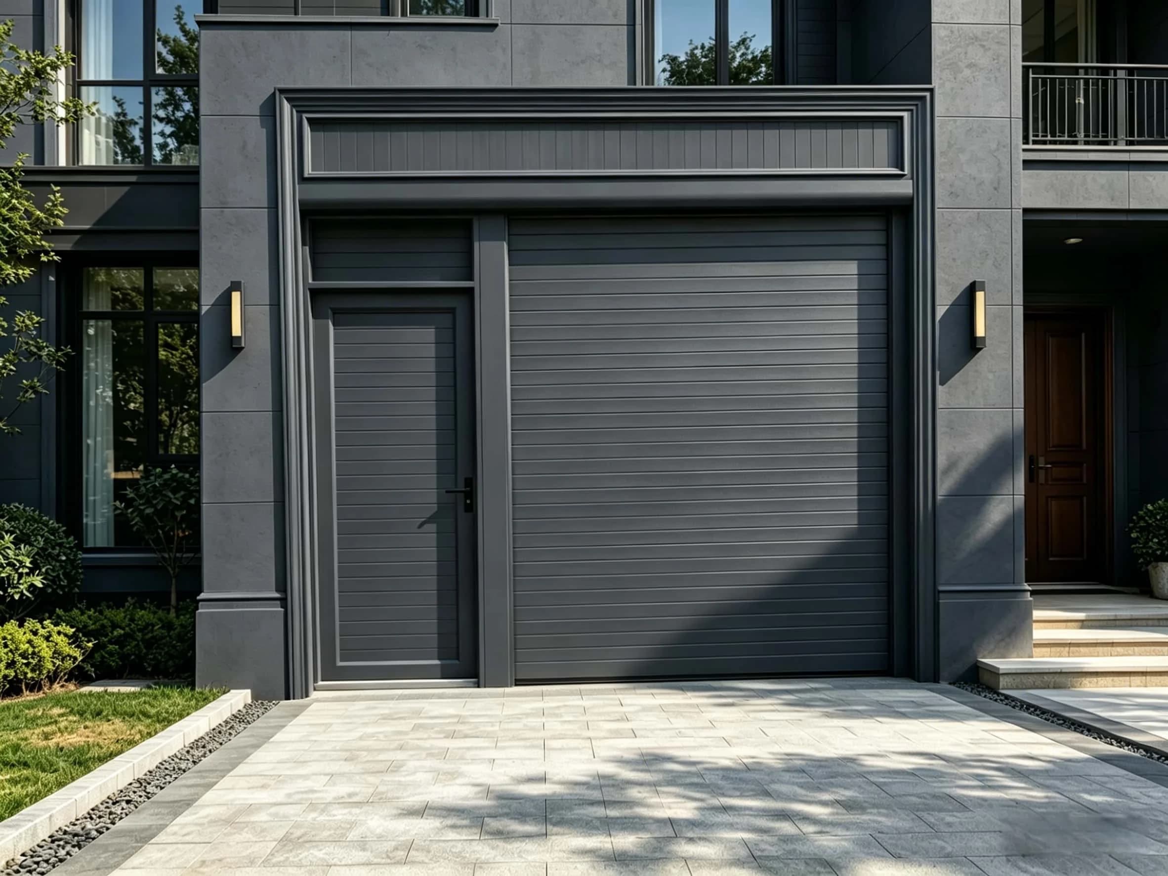 Source Factory Villa Underground Garage Can Open Small Door Aluminum Alloy Anti-theft Hard Quick Shutter Door