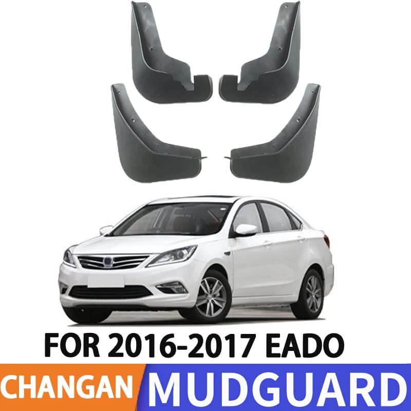 For 2016-2017 Changan Yidong EADO Automobile Tire Fender Splash Guard Front and Rear Wheel Fenders