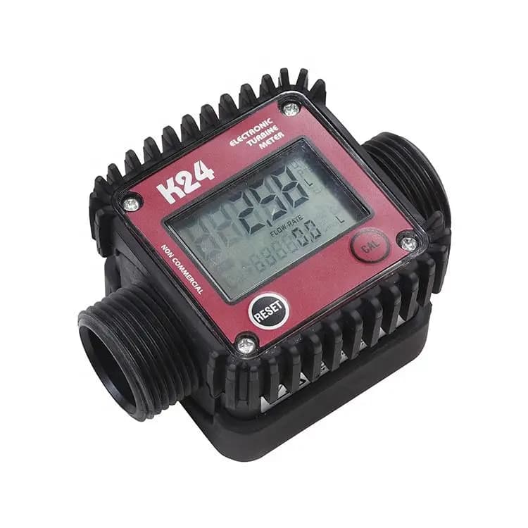 Chemical Liquid Metering Gallon or Liter Option PPS 1 Inch Digital Meter