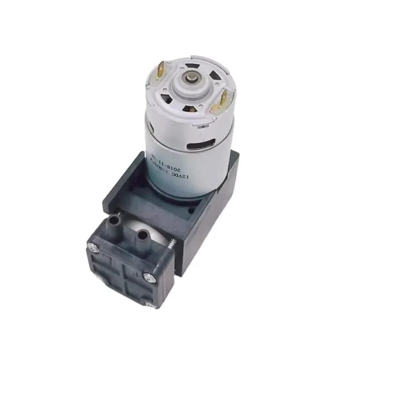 24V DC High Pressure Air Compressor Pump - 500kPa Portable Piston Pump for Tires, Brush Motor, Industrial & Automotive Use