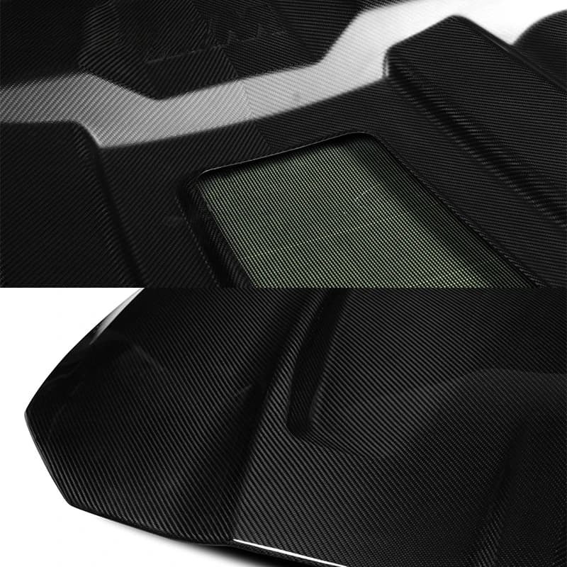 High Quality CSL‑Style Vented Prepreg Dry Carbon‑Fiber Engine Hood, Tuning Parts Since 2021