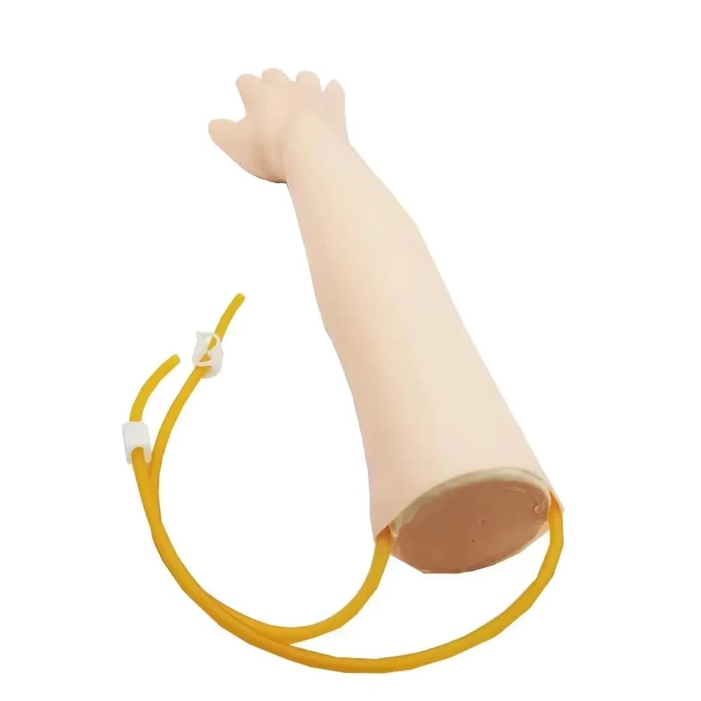 Injection IV Practice Arm Set with Infusion Stand Practice PVC Latex Arm for Medical Students Nurse