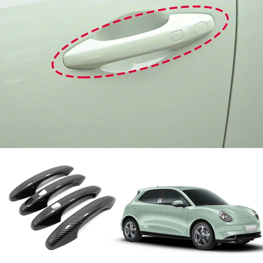 For GWM Ora 03 Funky Cat Car Door Handle Cover Accessories Good Cat Auto Handle Protection Stickers 2021 2022 2023 2024 2025