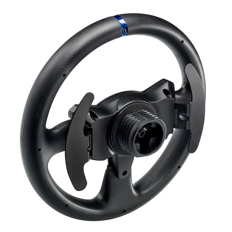 Vibration feedback steering wheel emulator racing computer game steering wheel