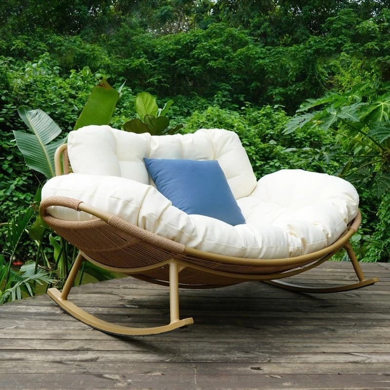 #For Internet celebrity shell rocking chair balcony leisure chair living room single sofa nap office chair home lazy