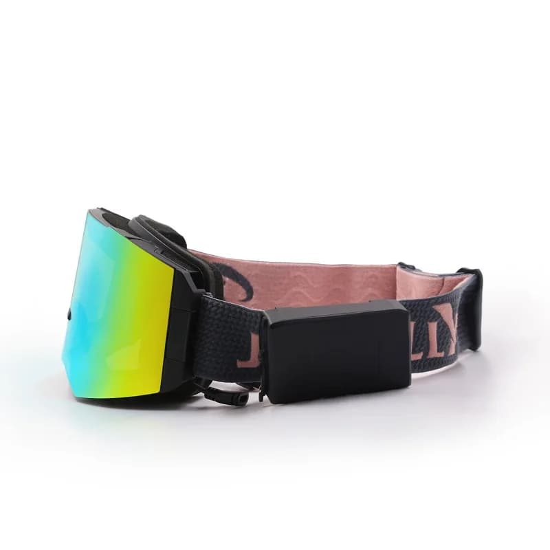 Three-speed intelligent electric heating anti-fog ski goggles outdoor glasses