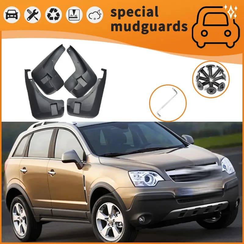 Suitable for 07-23 Opel Antara fender car tire anti-splash mudguard