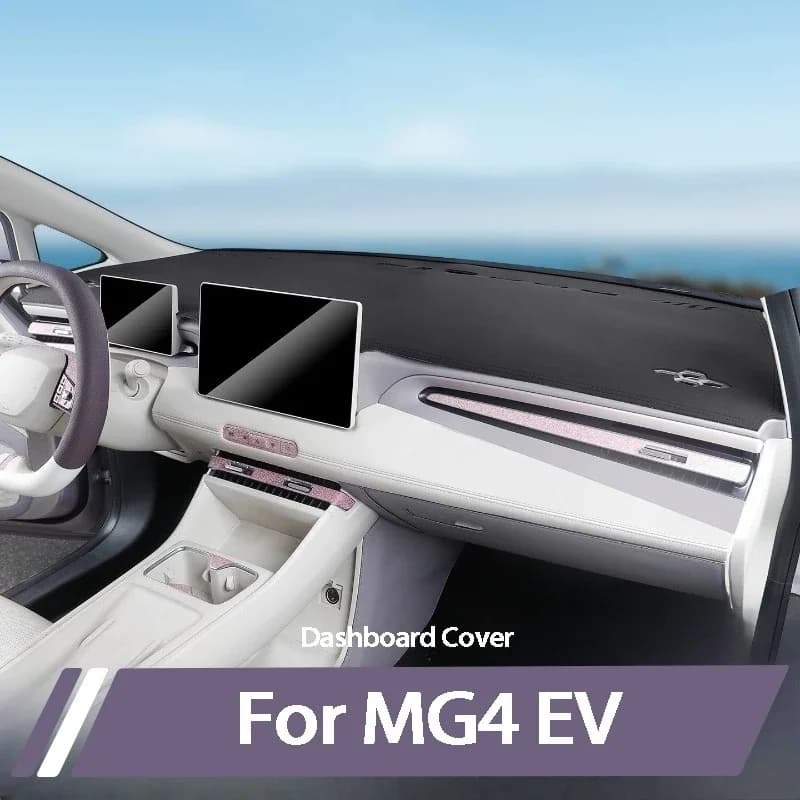 For MG4 EV 2025 2026 Dashboard Anti Slip Mat Sun Protection Anti Glare Center Console Cover Car Interior Accessories