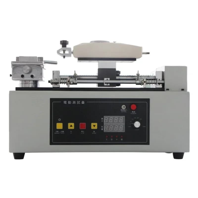 Electric horizontal test bench, plug-in force tester, push-pull force gauge rack
