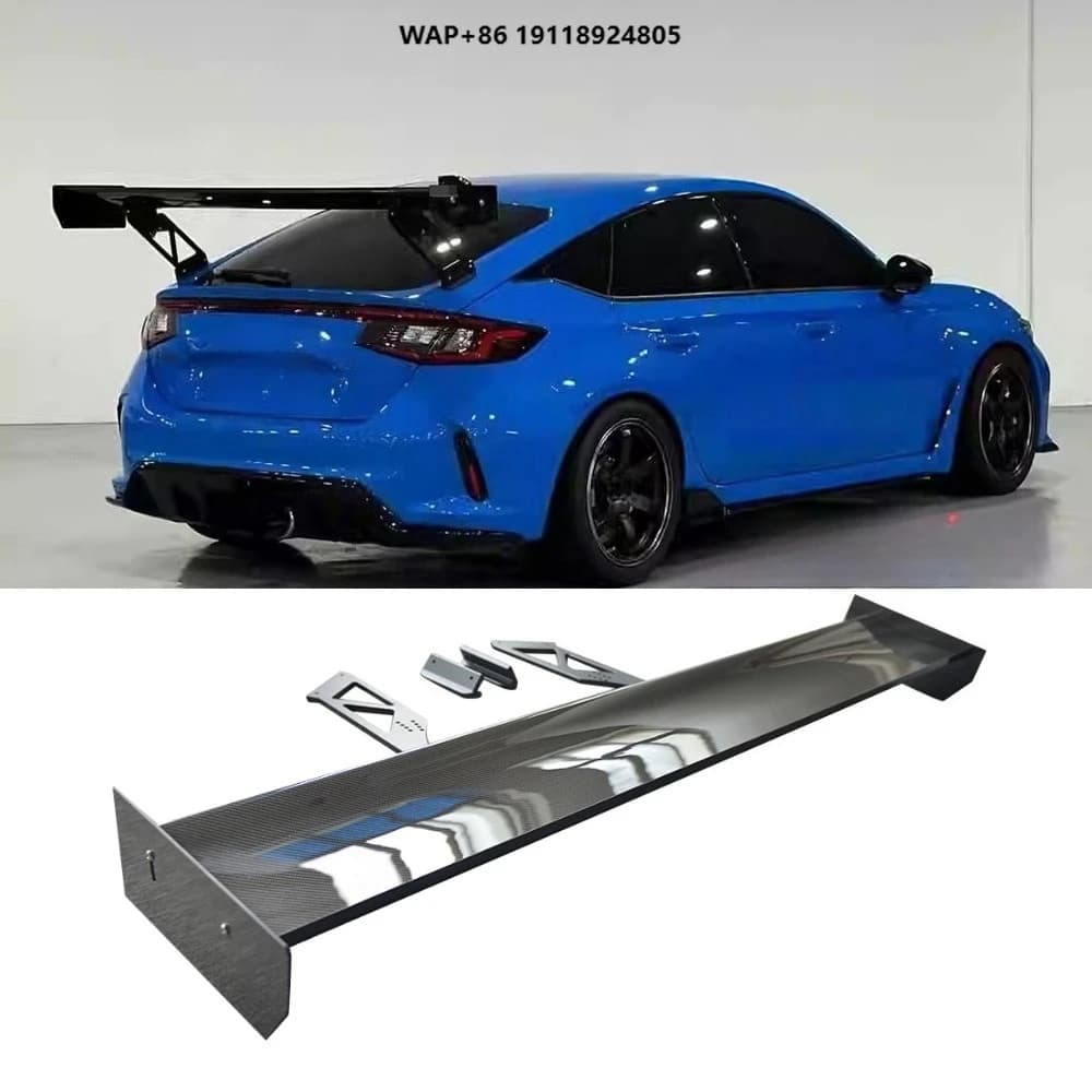 Dry Carbon Fiber Rear Trunk APR Style Wings for  Type-R FL5 2023+ Auto Tuning