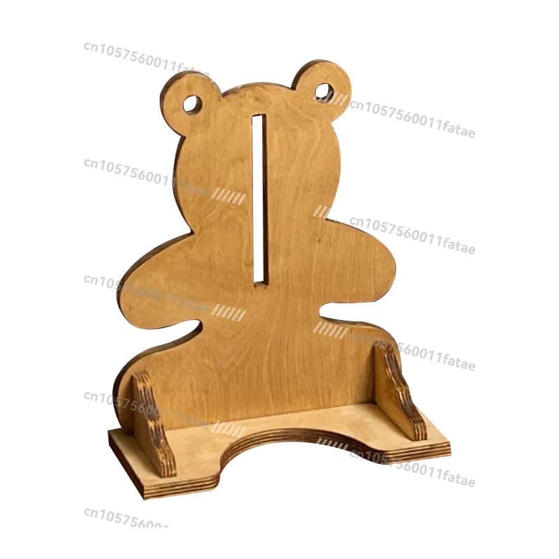 Bear Kettle Drinking Rack Retro Pet Pet Ball  Drinking Fountain with Bracket