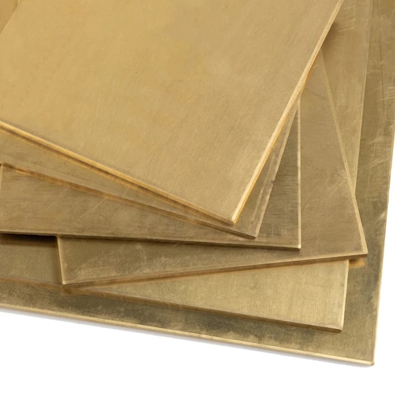 H62 0.3mm 0.5mm 50x50mm Brass Plate Customized Size Frame Model Mould DIY Contruction Brass PadBrass Sheet Thickness