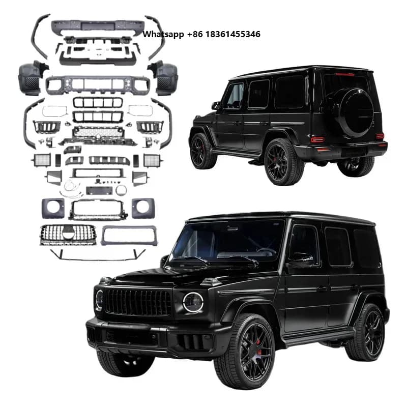 For G Class W464 2018-2024 Upgr To W465 2025 G63 Style Bumper Easy Insta  Factory Price Bodykit