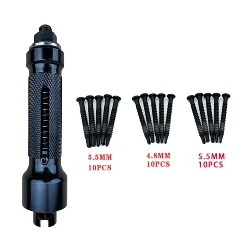 【Hot】Lock Cylinder Puller Nail Professional Locksmith Tool Stainless Steel Nail Puller Puller Screws Cylinder Extractor