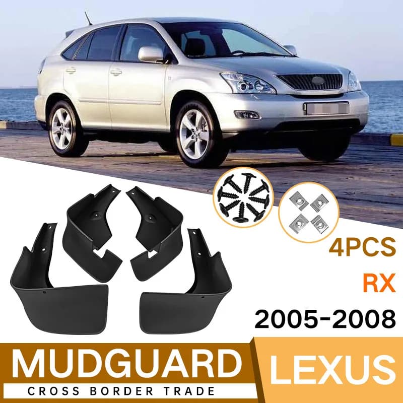 For Lexus RX 2005-2008 2007 fenders mud flaps RX car accessories