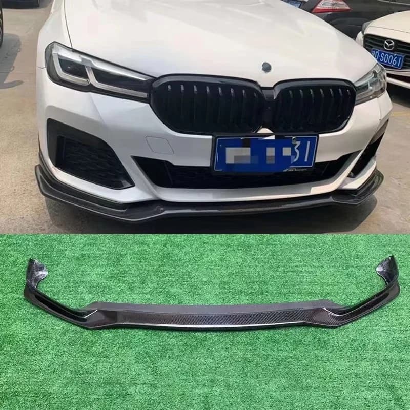 END.CC Style G30 LCI 525i 530i Carbon Fiber Front Bumper Lip for  5 Series 2021-2023custom