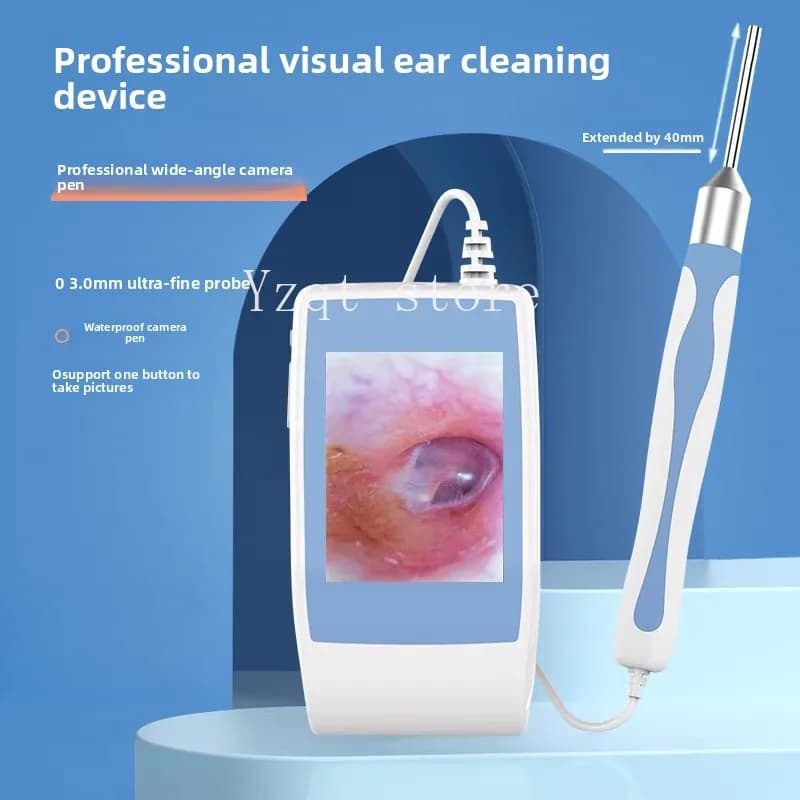 Ear picking artifact professional visual picking otoscope  picking instrument high definition ENT endoscope visual ear