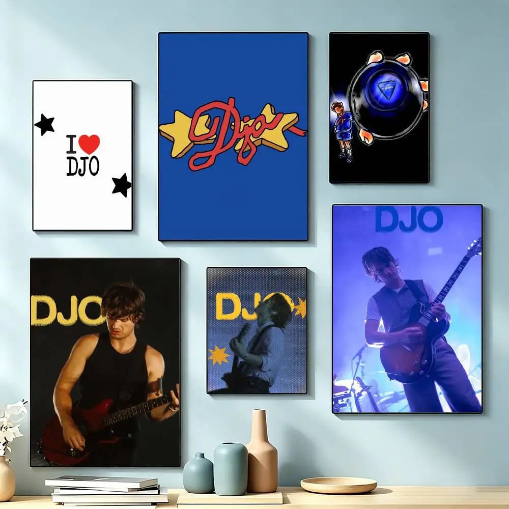 Actor DJO J-Joe K-Keery-y  Poster Waterproof Wall Art Sticker For Bar Living Room Vintage Decor High Quality Print Gift