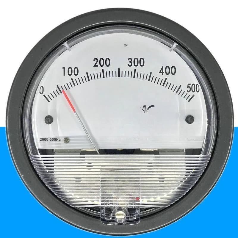 TE2000 high-end micro differential pressure gauge mechanical purification differential pressure gauge
