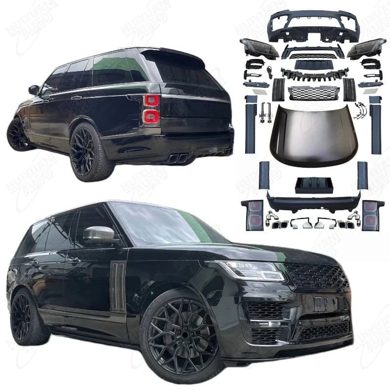New Arrive L405 Upgrade to 2022 SVO Body Kit for Range Rover vogue L405 2013-2017 With Front Bumper Grill