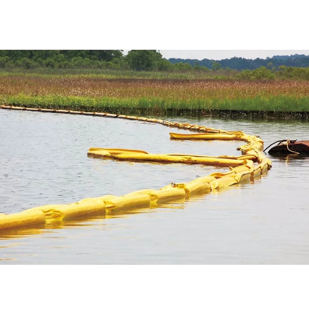 Inflatable Containment Boom Seaweed Dam Easy Water Flood Barrier Door Dam
